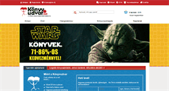 Desktop Screenshot of konyvudvar.net